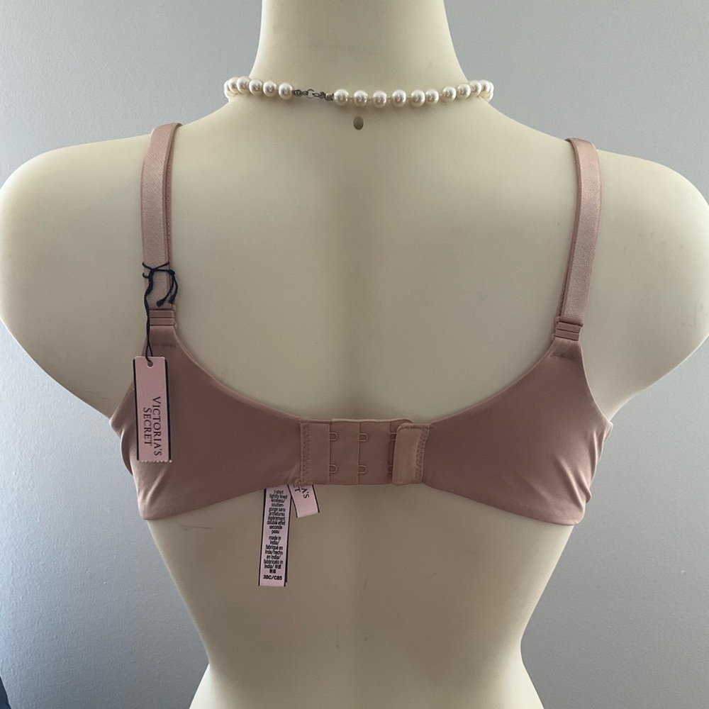 Victoria's Secret NWT Blush 38C T Shirt Lightly Lined Wireless Bra - Picture 4 of 8